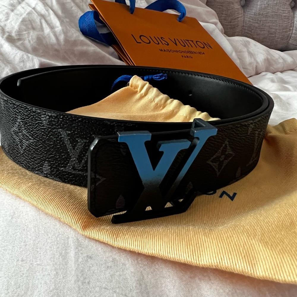 Mens Louis Vuitton Black Belt